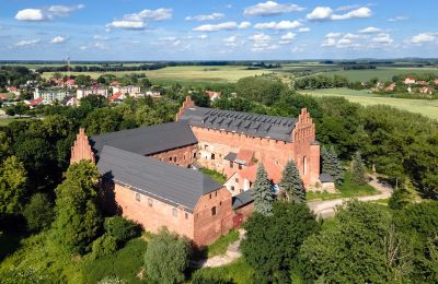 Hrad na predaj Barciany, Wiosenna, województwo warmińsko-mazurskie, Exteriérový pohľad