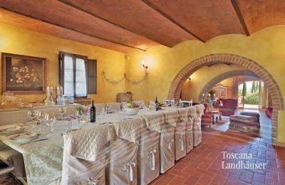 Vidiecky dom na predaj Asciano, Toscana, RIF 2992 Esszimmer