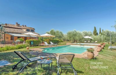 Vidiecky dom na predaj Asciano, Toscana, RIF 2992 Pool und Rustico