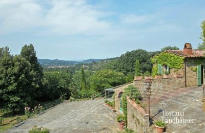 Vidiecky dom na predaj Arezzo, Toscana, RIF 2993 Anwesen und Ausblick