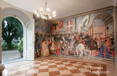 Historická vila na predaj Arezzo, Toscana, eingang