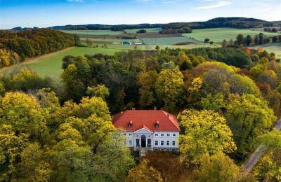 Zámok na predaj Sławnikowice, Slawnikowice 99, województwo dolnośląskie, Fotografia Drona