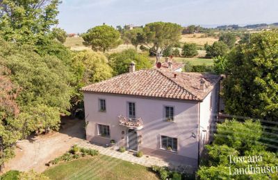 Historická vila na predaj Foiano della Chiana, Toscana, Fotografia Drona