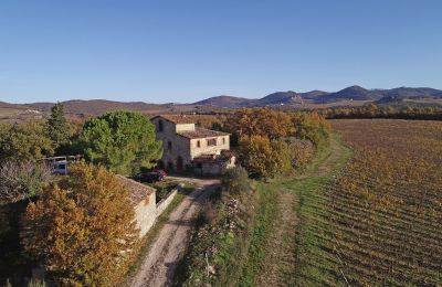Vidiecky dom na predaj Gaiole in Chianti, Toscana, RIF 3073 Anwesen und Zufahrt