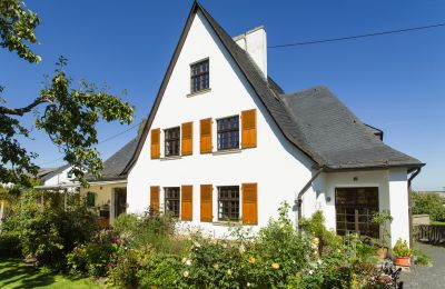 Historická vila na predaj 55758 Sulzbach, Kirchstraße 12, Rheinland-Pfalz, Südwestfassade mit großer überdachter Terrasse