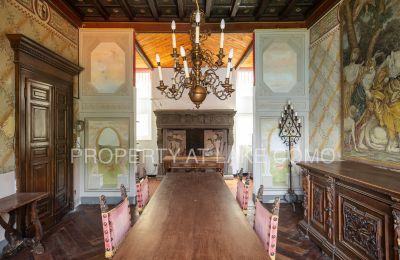 Historická vila na predaj Torno, Lombardsko, Fireplace