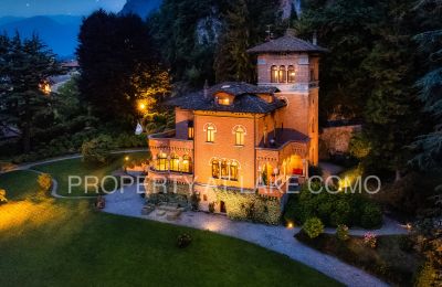 Historická vila na predaj Menaggio, Lombardsko, Fotografia Drona
