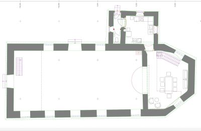 Kostol na predaj 78591 Durchhausen, Vordere Kirchgasse  6, Baden-Württemberg, Entwurf Wohnung Chor EG