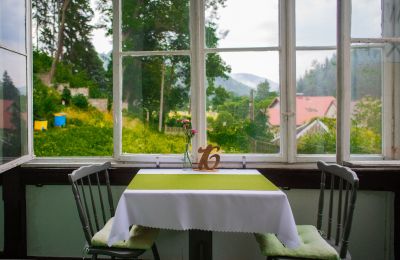 Hrázdený dom na predaj Kowalowa, województwo dolnośląskie, Weranda restauracyjna