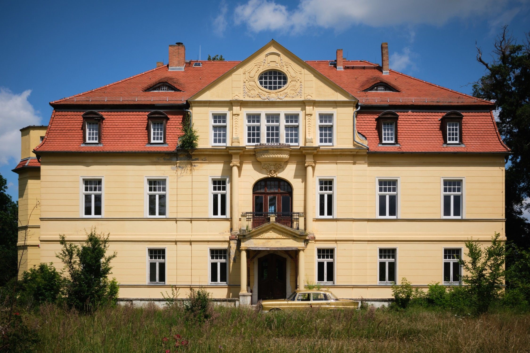 Fotky Kaštieľ v strednom Nemecku neďaleko Lipska