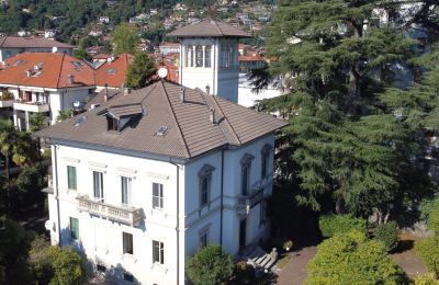 Historická vila na predaj Verbania, Via De Marchi, Piemont, Fotografia Drona