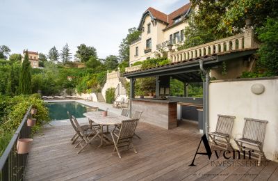 Historická vila na predaj Lyon, Auvergne-Rhône-Alpes, Terasa