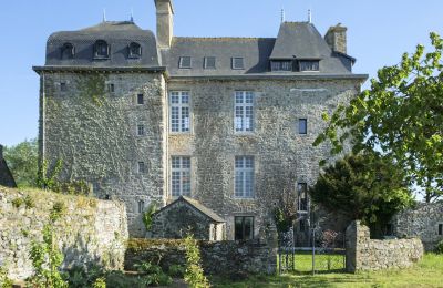 Zámok na predaj Pléneuf-Val-André, Le Tertre Rogon, Bretagne, Pohľad zo zadnej strany