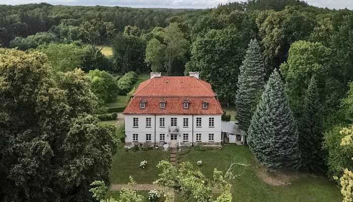 Kaštieľ na predaj Dawidy, województwo warmińsko-mazurskie,  Poľsko