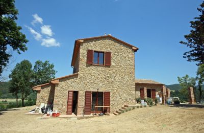 Vidiecky dom na predaj Montescudaio, Toscana, RIF 2185 Blick auf Gebäude