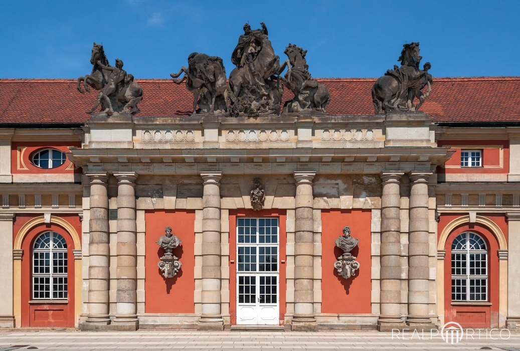 Details am Marstall des Potsdamer Stadtschlosses, Potsdam