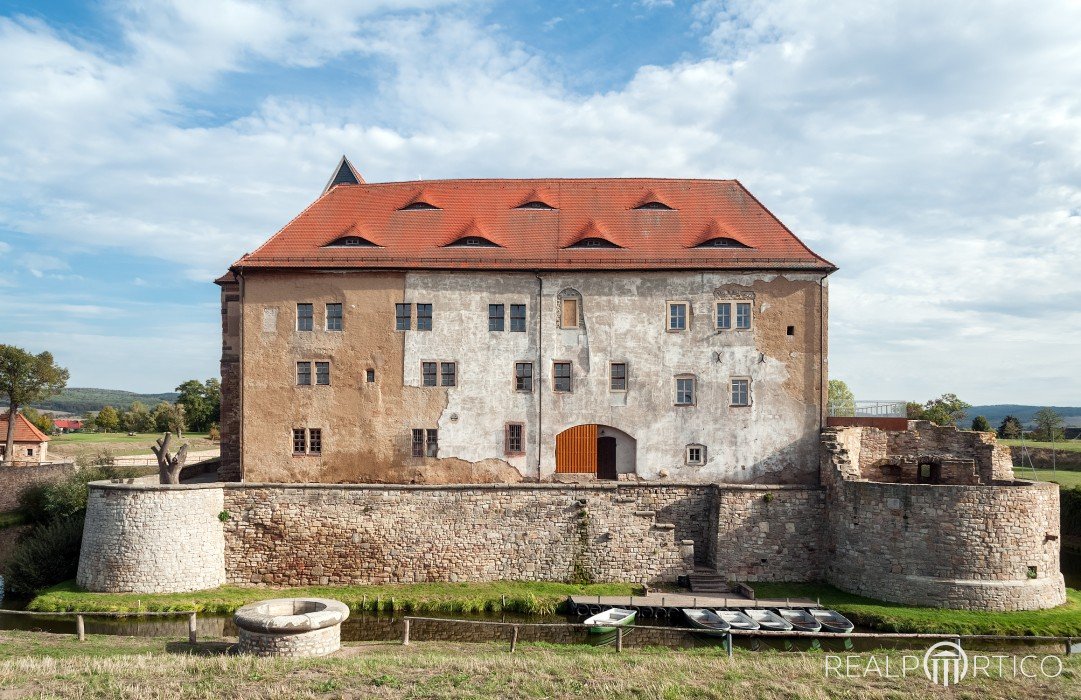 Festung, Burg und Schloss Heldrungen - Ansicht Nordwest, Heldrungen