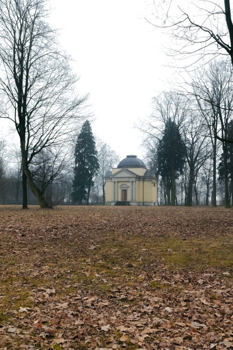 Schloss Krowiarki in Schlesien: Mausoleum, Krowiarki