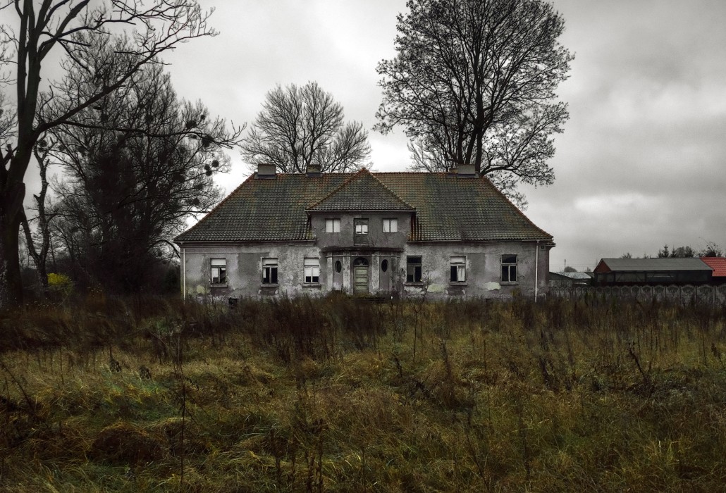 Verlassenes Gutshaus in Pommern, województwo pomorskie