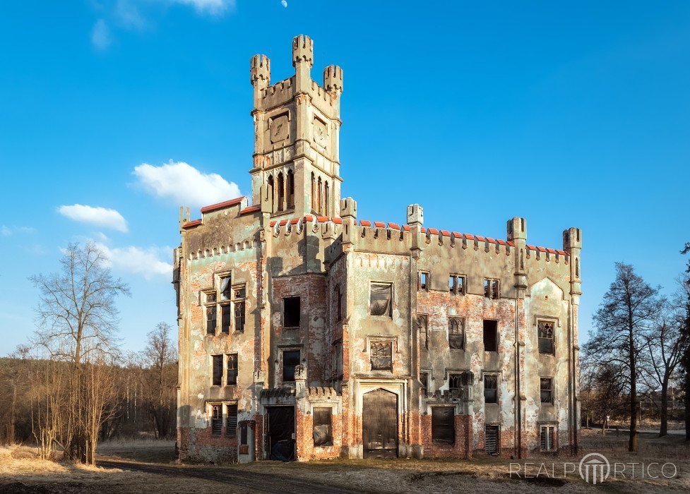 Schlossruine Český Rudolec (Böhmisch Rudoletz), Český Rudolec