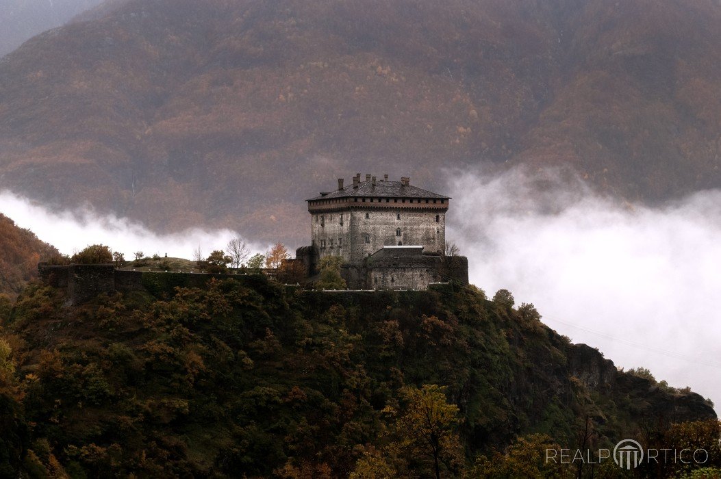 Aostatal: Burg in Verrès (Castello di Verrès), Taliansko