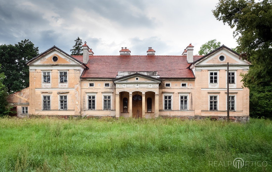 Gutshaus in Skandlack, Ermland-Masuren, Skandławki