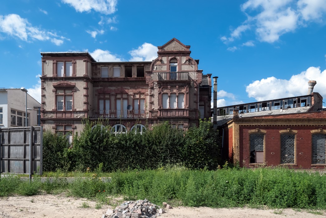 Verschwundene Fabrikantenvilla in Apolda (Apollowerke), Apolda