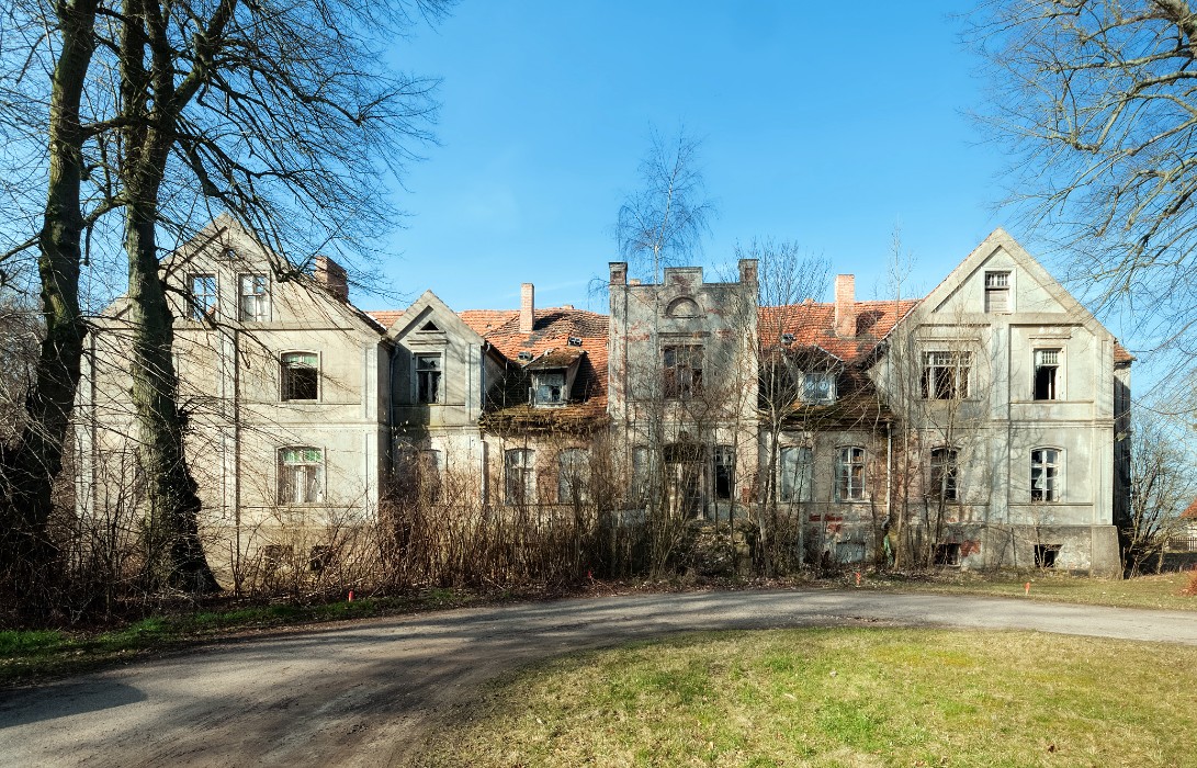 Ruine des Gutshauses in Neese, Neese